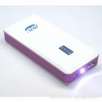5,000mAh External Battery Case with 5V, 1,000mA Input